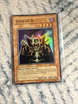 Yu-Gi-Oh Pair of Lord of D Ultra Rare SDK-041 - Image 5