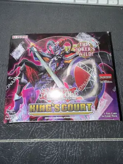 Yugioh King’s Court Booster Box 1st Edition See Pics - Image 1