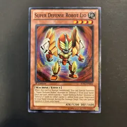 Yu-Gi-Oh TCG Super Defense Robot Lio JOTL-EN006 Lightly Played - Image 1