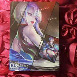 Lucy Cyberpunk: Edgerunners OOTD Sexy ACG Anime Goddess Waifu Holo Card - Image 4