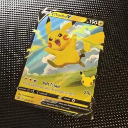 Pikachu V SWSH143 SWSH: Sword & Shield Promo Cards Holo - Image 4