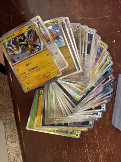 Pokemon Lot Korean TCG Mixed Lot Holo /Regular 182 cards - Image 1