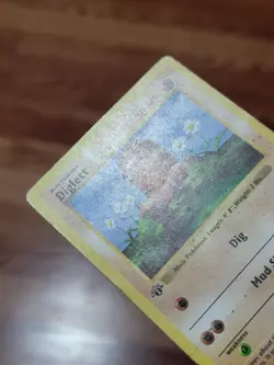 Diglett 47/102 1st Edition Shadowless Base Set Pokemon Card Game 1999 WOTC PL - Image 2