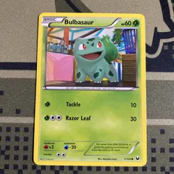 Bulbasaur 1/108 Common Dark Explorers LP Pokemon Card - Image 1