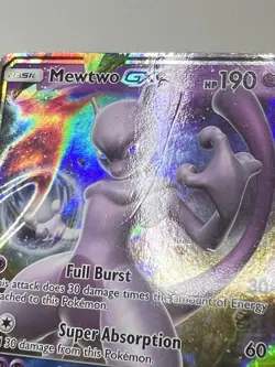 Mewtwo GX 39/74 Pokemon Card Shining Legends - Image 2