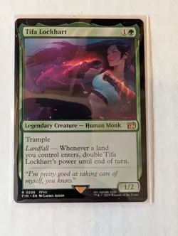 1x Tifa Lockhart NM-Mint, English Final Fantasy MTG Magic - Image 1