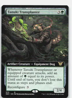 Tanuki Transplanter (Extended Art) *Regular* NEC 72 NM - Image 1