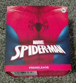 MTG Marvel Spiderman PreRelease Box - Sealed - 6 Packs + Promo + Dice - Image 1