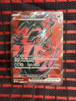 Yveltal Ex 105/088 Pokemon TCG Perfect Order Full Art Ultra Rare Holo NM - Image 1