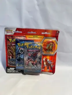 Pokemon Legendary Beast pin Collection 3 Pack XY Evolutions Steam Siege Sun Moon - Image 3