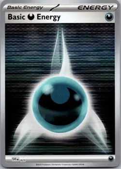 2025 Pokemon Black Bolt/White Flare Dark Holo Energy - Image 1