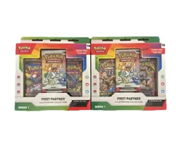 Pokemon TCG First Partner Illustration Collection Series 1 Lot of 2 - Sealed - Image 1