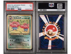 Pokemon Vileplume Southern Island Promo Holo #45 PSA 1 pop 3 - Image 3