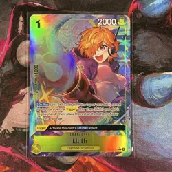 One Piece Lilith OP13-113 Carrying on His Will Rare Alternate Art Foil Card - Image 1