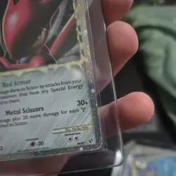 Pokemon Scizor Prime 84/90 HS Undaunted Holo Ultra Rare Card - Image 5