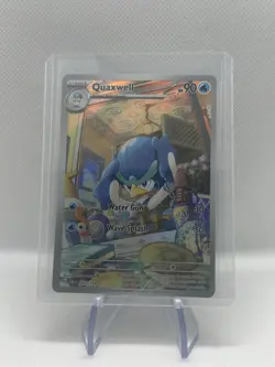 Quaxwell Scarlet & Violet Paldea Evolved 207/193 Illustration Rare Pokemon Card - Image 1
