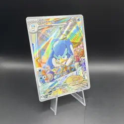 Quaxwell 207/193 Paldea Evolved Illustration Rare Full Art Pokemon Card 2023 - Image 2