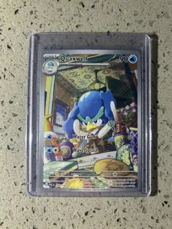 Quaxwell 207/193 | Illustration Rare | Paldea Evolved NM Pokemon Card - Image 1