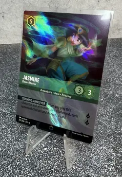 Disney Lorcana TCG Ursula's Return Jasmine Desert Warrior Enchanted Card 212/204 - Image 3