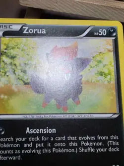 Pokemon HP Zorua B&W Legendary Treasures 89/113 Regular Common Card - Image 4