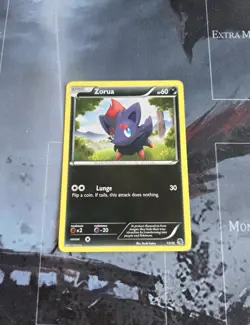 Zorua 13/30 BW Trainer Kit: Excadrill & Zoroark Regular Pokemon Card LP - Image 1
