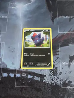 Zorua 13/30 BW Trainer Kit: Excadrill & Zoroark Regular Pokemon Card LP - Image 2