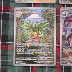 Pokemon TCG Maractus Tyrunt Exeggutor Drapion Holo Lot of 4 English 2025 Cards - Image 5
