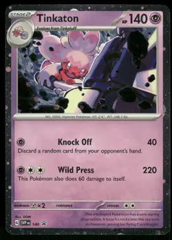 Tinkaton Holo 140 SV: Scarlet & Violet Promo Cards Pokemon - Image 1