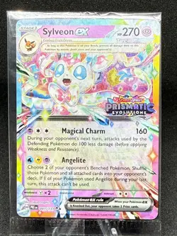 Pokemon Prismatic Evolutions - Sylveon EX 041/131 - SEALED Stamp Promo - Image 1