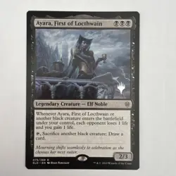 Ayara, First of Locthwain - Throne of Eldraine - Near Mint - MTG - Image 1