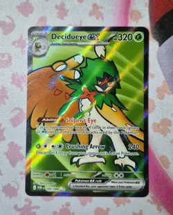 Pokemon Card - Decidueye EX 100/088 - Holo Full Art - Perfect Order - Image 1