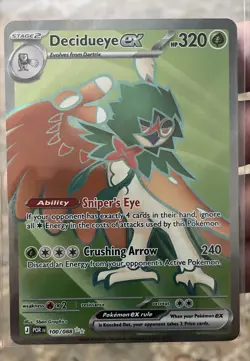 Decidueye ex 100/088 Perfect Order Holo NM Pokemon TCG - Image 1