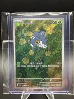 Pokemon TCG: Nymble 096/094 Phantasmal Flames Illistration Rare NM - Image 1
