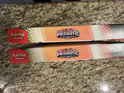 LOT OF 2 Pokemon TCG Scarlet & Violet Prismatic Evolutions Poster Collection Box - Image 3