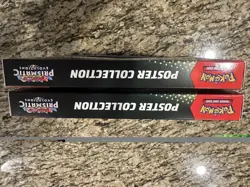 LOT OF 2 Pokemon TCG Scarlet & Violet Prismatic Evolutions Poster Collection Box - Image 4