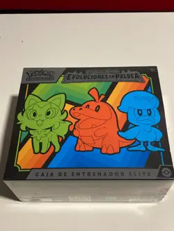 Caja Pokemon ETB Evoluciones en Paldea, Paldea Evolved en Espanol sellad - Image 1