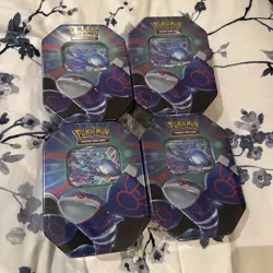 4x Pokemon TCG Bundle - Azure Legends Tin - Kyogre - Image 1