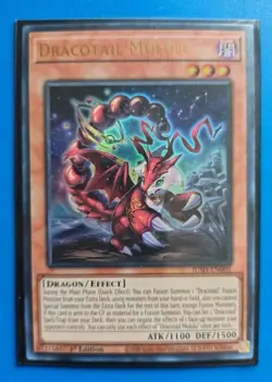 Near Mint Yugioh Dracotail Mululu - JUSH-EN005 - Ultra Rare - 1st Edition - Image 1
