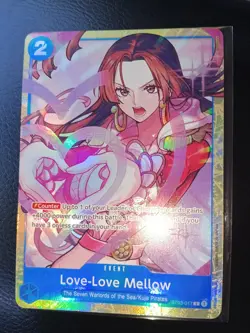 Love-Love Mellow Boa Hancock C ST03-017 Parallel English ONE PIECE CCG NM💎💎💎 - Image 2