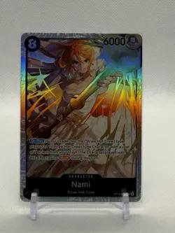 Nami (OP15-086) - Adventure on Kami's Island Super Rare Foil One Piece Card ￼ - Image 1