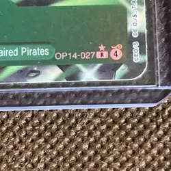 One Piece English OP14-027 Shanks R Alt Art The Azure Sea's Seven - Image 3