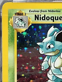NEW CGC 10 GEM MINT Nidoqueen Jungle Unlimited Holo Pokemon Card 7/64 4004 - Image 3