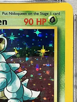 NEW CGC 10 GEM MINT Nidoqueen Jungle Unlimited Holo Pokemon Card 7/64 4004 - Image 4