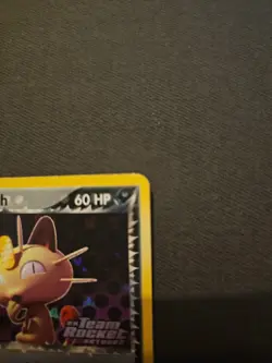 Rocket's Meowth 46/109 EX Team Rocket Returns Stamped Reverse Holo Pokemon Card - Image 4