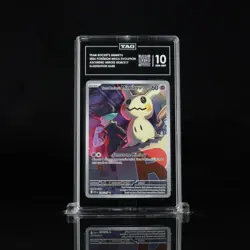Team Rocket’s Mimikyu IR 238/217 Ascended Heroes Pokemon Card TAG 10 Gem Mint - Image 1