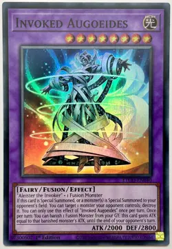 ETCO-EN040 Invoked Augoeides - Super Rare 1st Edition Near Mint YuGiOh Card - Image 1