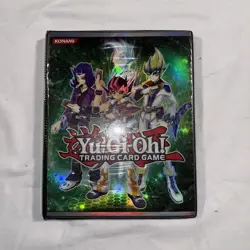 Vintage Yu-Gi-Oh 1996 Kazuki Takahashi Trading Card Game Duelist Portfolio Book - Image 1