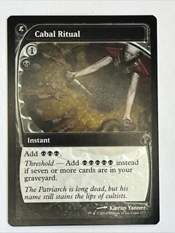 MTG - Cabal Ritual (Future Sight) Mystery Booster 2 Regular NM - Image 1