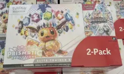 🌈✨ Pokemon Prismatic Evolutions Costco Bundle ETB & Booster Bundle ✅ IN HAND - Image 1