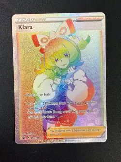 Klara - 217/198 - Secret Rare Chilling Reign (NM) Pokemon - Image 1